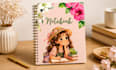 design a printable cute planner notebook, journal and to do list PDF