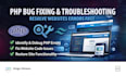 fix PHP bugs and troubleshoot your website code