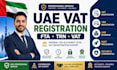 register uae vat trn and complete fta vat registration