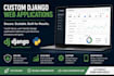 build a full stack django business web application