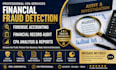 analyze financial records for fraud and embezzlement
