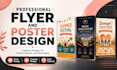 design professional flyers posters and promotional graphics