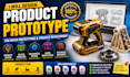 design a product prototype for rapid prototyping and product development