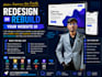 redesign and rebuild your modern website UI