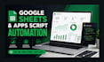 do spreadsheet automation, mood tracker, googlesheet, meal planner spreadsheet