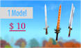 create high quality voxel hytale models in blockbench 3d rpg
