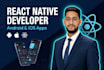 develop a react native mobile app for ios and android