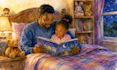 draw black childrens book illustrations with expressive characters