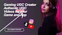 create viral faceless gaming ugc videos for your mobile game or app