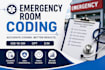 provide accurate emergency room medical coding