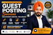 publish sponsored guest posts on real websites