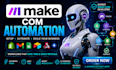 fix make com, made com, setup make com automation, make automation, make expert