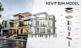 create architectural revit bim modelling, models and drawings