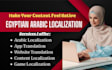 localize apps, games, websites, and digital content into native egyptian arabic
