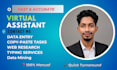 fast data entry, copy paste, internet research, data mining