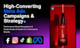 create high converting meta ads campaigns and  strategy