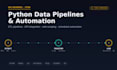 build python data pipelines, etl, and automation scripts
