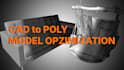 optimize your cad or 3d model for web, ar and real time use
