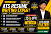 write ats resume for pharma and IT jobs with 24hour delivery