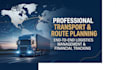 manage your logistics, route planning operations