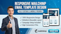 design responsive mailchimp email template and newsletter