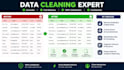 do data entry and data cleaning