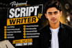 video scriptwriter for creators,brands