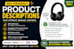 write product descriptions that increase sales