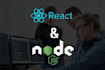 develop website with node js, react, bootstrap, mysql