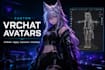 create custom 3d vrchat avatar character vtuber model vr character for unity