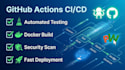 build or fix github actions ci cd workflows