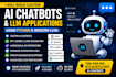 build custom llm application and ai chatbot using python