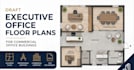 design executive office floor plans for commercial workspaces