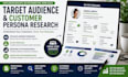 do target audience research and create customer buyer personas