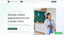 build a responsive landing page with HTML CSS or react