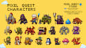 create custom pixel art game assets, sprite sheets and animations