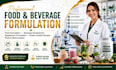 create custom food, beverage, supplement, and protein powder formulations
