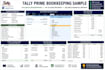 do tally bookkeeping and accounting data entry
