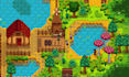 create pixel art tileset, sprite sheet, indie game asset, tilemap, 2d game art