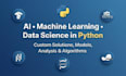 develop ai, machine learning and data science projects in python