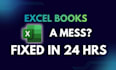 clean, reconcile, and fix your messy accounting excel sheets