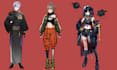 do live 2d vtuber model vtuber character anime character 2d vtuber animation
