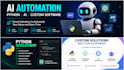 develop python scripts, ai automation and custom software