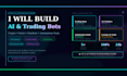 build a crypto trading bot using python binance api