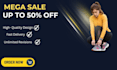 design professional e commerce and social media banner ads