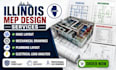 design illinois mechanical hvac layout plumbing layout electrical load analysis