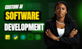 develop custom ai web application, ai finance website, ai software website