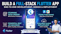 design a flutter mobile app with firebase