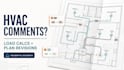 resolve hvac plan check comments and update manual j calculations