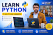 teach python, data science and machine learning one on one
